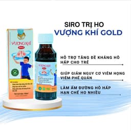 Thumbnail Siro cao lỏng Vượng Khí Gold hỗ trợ giảm ho tiêu đờm rát họng tăng cường đề kháng hệ hô hấp Japa kids 2