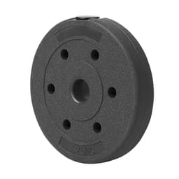 Thumbnail BG - Tạ miếng nhựa pvc đặc ruột tạ bánh nhựa tạ đĩa 1,25kg 2