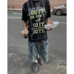 Thumbnail Áo Thun TSUN Choice Tee - 4 Màu - [UNISEX] - In - Nam/Nữ - Streetwear - Local Brand - Trắng/Đen/Xanh/Beige - Oversize 2