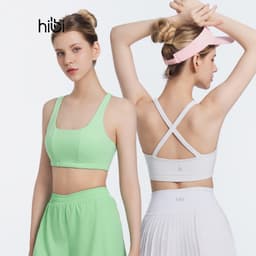 Thumbnail Áo Bra Tập Yoga Gym Hibi Sports BA516 Kiểu 2 Dây Đan Chéo, Kèm Mút Ngực 2