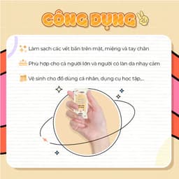 Thumbnail Khăn Ướt Mini ECOWIPES Teen Wipes Không Mùi, Vải Không Dệt Daily Beauty 3