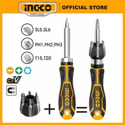 Thumbnail Bộ tua vít khóa tự động 7 đầu INGCO AKISD0808 1