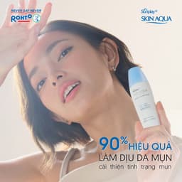 Thumbnail Combo 2 Sữa chống nắng Skin Aqua cho da mụn dùng hàngngày Sunplay Skin Aqua Acne Clear Eco Việt NamSPF 50,PA++++25g 3