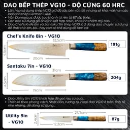 Thumbnail Dao nhà bếp thái đa năng DandiHome cao cấp (SẢN PHẨM LẺ) 4