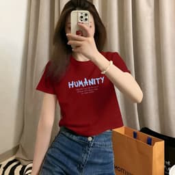 Thumbnail Áo croptop nữ LOZA 'Humanity' form ôm - Áo thun croptop nữ LOZA CR7551 1
