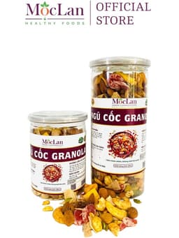 Thumbnail Granola Siêu Hạt Mộc Lan Healthy Foods - 5 loại hạt ngũ cốc và trái cây sấy nướng Mật ong -250G,500G 3