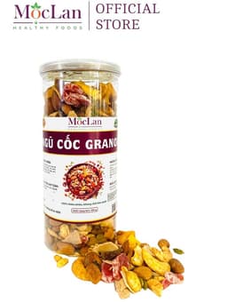 Thumbnail Granola Siêu Hạt Mộc Lan Healthy Foods - 5 loại hạt ngũ cốc và trái cây sấy nướng Mật ong -250G,500G 1