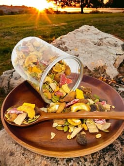 Thumbnail Granola Siêu Hạt Mộc Lan Healthy Foods - 5 loại hạt ngũ cốc và trái cây sấy nướng Mật ong -250G,500G 4