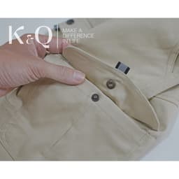 Thumbnail Quần kaki túi hộp ống túm co giãn mạnh KQSTYLING kaki cotton co giãn 2