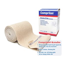 Thumbnail Comprilan - Băng Quấn Phù Bạch Huyết Lớp 3, Dạng Cuộn, Màu Da, Size 8cmx5m 2
