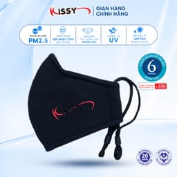 Thumbnail Khẩu trang 5D Kissy chống tia UV ngăn ngừa bụi mịn PM 2.5, ngăn mùi ô nhiễm được bộ y tế khuyên dùng 1