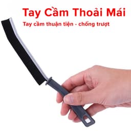 Thumbnail Combo Dọn Nhà 3 Món: Chổi Quét Trần Nhà + Chổi Chà Cọ Nhà Vệ Sinh + Bàn Chải Khe Hẹp Chính Hãng Amalife 4