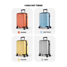 Thumbnail Vali Kéo MIAvn Du Lịch Larita TOSA - Size S 20inch, Nhựa ABS Cứng Cáp Bền Bỉ, Khoá TSA 3