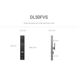 Thumbnail Khóa cửa thông minh nhận diện khuôn mặt EZVIZ DL50FVS 3