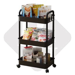 Thumbnail BG - Kệ 3 TẦNG KỆ Tiện Lợi 3521,Xe Đẩy Spa YTC Để Đồ Đa Năng, bánh xe không có khóa 3