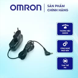Thumbnail BỘ ĐỔI NGUỒN ĐIỆN MÁY ĐO HUYẾT ÁP OMRON AC ADAPTER HHP-CM01-AP 1
