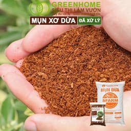 Thumbnail Mụn Xơ Dừa Greenhome, Sfarm, Bao 500gr, Đã Qua Xử Lý, Chuyên Trồng Rau, Hoa Màu, Cây Ăn Trái 4