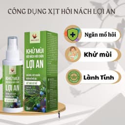Thumbnail Xịt Khử Mùi Hôi Nách Lợi An Giúp Giảm Mùi Hôi Trên Cơ Thể Làm Se Khít Lỗ Chân Lông Cho Người Dùng Dễ Chịu 30ml 2