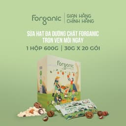 Thumbnail COMBO TRẢI NGHIỆM - Sữa hạt Forganic Đa Dưỡng Chất (30gx2 gói) và Bữa Ăn Thay Thế (30x2 gói) 3