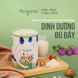 Thumbnail COMBO TRẢI NGHIỆM - Sữa hạt Forganic Đa Dưỡng Chất (30gx2 gói) và Bữa Ăn Thay Thế (30x2 gói) 2