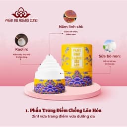 Thumbnail Phấn Nụ Chống Lão Hoá Phấn Nụ Hoàng Cung tông trắng/tông da 25g 2