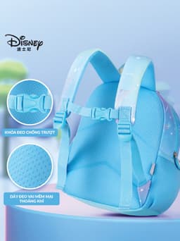 Thumbnail Balo cho bé gái đi học mẫu giáo mầm non 1989KIDS từ 2 đến 5 tuổi hình in elsa siêu nhẹ thoáng khí cao cấp BL27 4