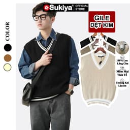 Thumbnail Áo Len Ghile Nam SUKIYA Chất Len Lông Cừu Dày Dặn Hàng Cao Cấp AL83 1
