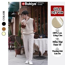 Thumbnail Áo Len Ghile Nam SUKIYA Chất Len Lông Cừu Dày Dặn Hàng Cao Cấp AL83 4
