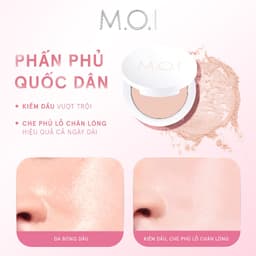 Thumbnail Phấn phủ dang nén mỏng nhẹ kiềm dầu MOI Baby Skin Powder 10g 2