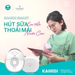 Thumbnail Máy Hút Sữa Không Dây Kamidi Smart Máy Hút Sữa Rảnh Tay 4 chức năng kèm 12 cấp độ 3