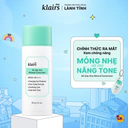 Thumbnail Dear, Klairs Kem chống nắng All-day Airy Mineral Sunscreen 60g 2
