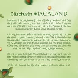 Thumbnail Tẩy Tế Bào Chết Body Scrub Cà Phê Organic-Mắc Ca 235g/500g Macaland Dưỡng Ẩm Da Sáng Mịn 4
