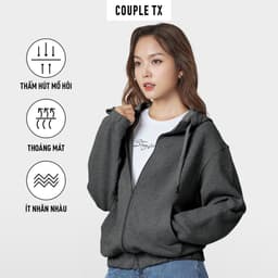 Thumbnail Áo Khoác Chống Nắng Nữ Couple TX Thun Chân Cua Thời Trang EASY GIRL WOK 2056 2