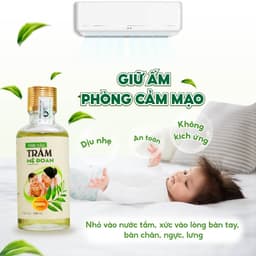 Thumbnail Tinh dầu tràm Mệ Đoan nguyên chất giữ ấm phòng cảm lạnh xua đuổi côn trùng 100ml 3