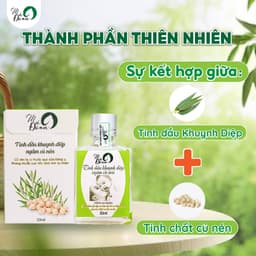 Thumbnail Tinh dầu khuynh diệp củ nén Mệ Đoan cho bé giữ ấm kháng khuẩn phòng cảm lạnh 30ml 2