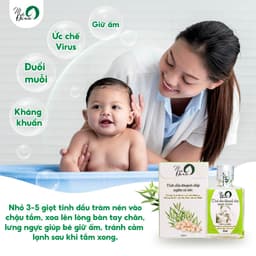 Thumbnail Tinh dầu khuynh diệp củ nén Mệ Đoan cho bé giữ ấm kháng khuẩn phòng cảm lạnh 30ml 4