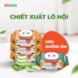 Thumbnail Khăn ướt Kinkin gói 80 tờ/100 tờ tiết kiệm cho mẹ - an toàn cho bé 4