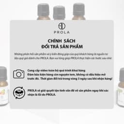 Thumbnail Tinh dầu thiên nhiên PROLA hương thơm dịu dàng làm giảm stress, thơm nhà thanh lọc không khí 3