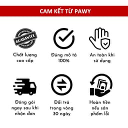 Thumbnail Dây Dắt Cho Chó Pawy - Flexiwear - Màu Đỏ - PVC Waterproof Dog Leash 3