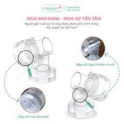 Thumbnail Cổ Nối Phễu Maymom Myfit Loại Cổ Hẹp, Tương Thích Phễu Hút Sữa Medela, Pumpin, Lacteck, Mini Pum, Pumpa, Silicon 3