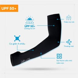 Thumbnail Găng Tay Chống Nắng UV UPF50 Yasu Xỏ Ngón, Không Xỏ Ngón vải ice cool mát thoáng khi co giãn 4 chiều ( 1 cặp ) 2