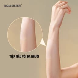 Thumbnail Cặp dán nhũ silicon màu da, dán nhiệt tự thân, dán nhũ có keo,dùng nhiều lần BOM Sister D883 - D885 4