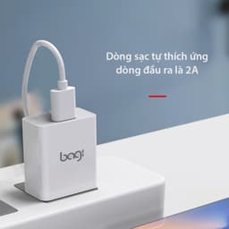Thumbnail Củ Sạc Nhanh 2A Tiêu Chuẩn Châu ÂU 5V-2A Bagi CE-M52/5V-2A 2