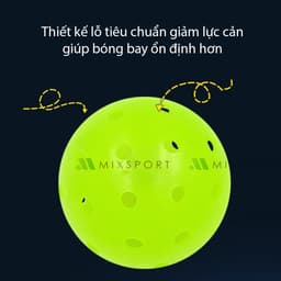 Thumbnail Bóng Pickleball Mixsport Set 6 Quả Đường Kính 74mm Dùng Để Tập Luyện Và Thi Đấu Trong Nhà Ngoài Trời 4