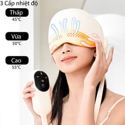 Thumbnail Máy massage đầu tích hợp massage mắt Lescolton mát xa đầu, mát xa mắt giúp thư giãn , giảm đau mỏi, ngủ ngon giấc hơn 3