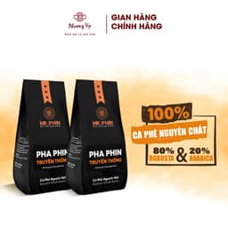 Thumbnail COMBO 2 Cà Phê Mr. Phin Pha Phin Truyền Thống 500g đậm vị chuẩn pha phin, Phương Vy Coffee 1