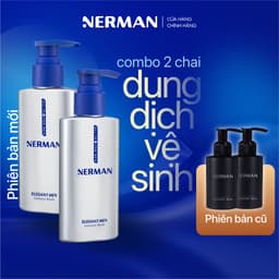 Thumbnail Dung dịch vệ sinh nam giới Nerman Elegant Men Nerman hương nước hoa cao cấp 100ml/ chai 2