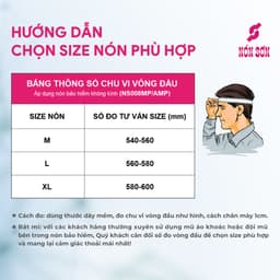 Thumbnail Mũ bảo hiểm lỗ thông gió phiên bản mới NÓN SƠN chính hãng AMP-TR102 1