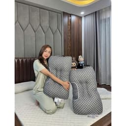 Thumbnail Ruột gối matxa chống đau mỏi vay gáy thế hệ mới ETAMI bedding, kháng khuẩn, bông Microfiber, mềm êm, kích thước 48x74cm 2