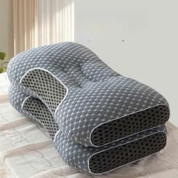 Thumbnail Ruột gối matxa chống đau mỏi vay gáy thế hệ mới ETAMI bedding, kháng khuẩn, bông Microfiber, mềm êm, kích thước 48x74cm 3